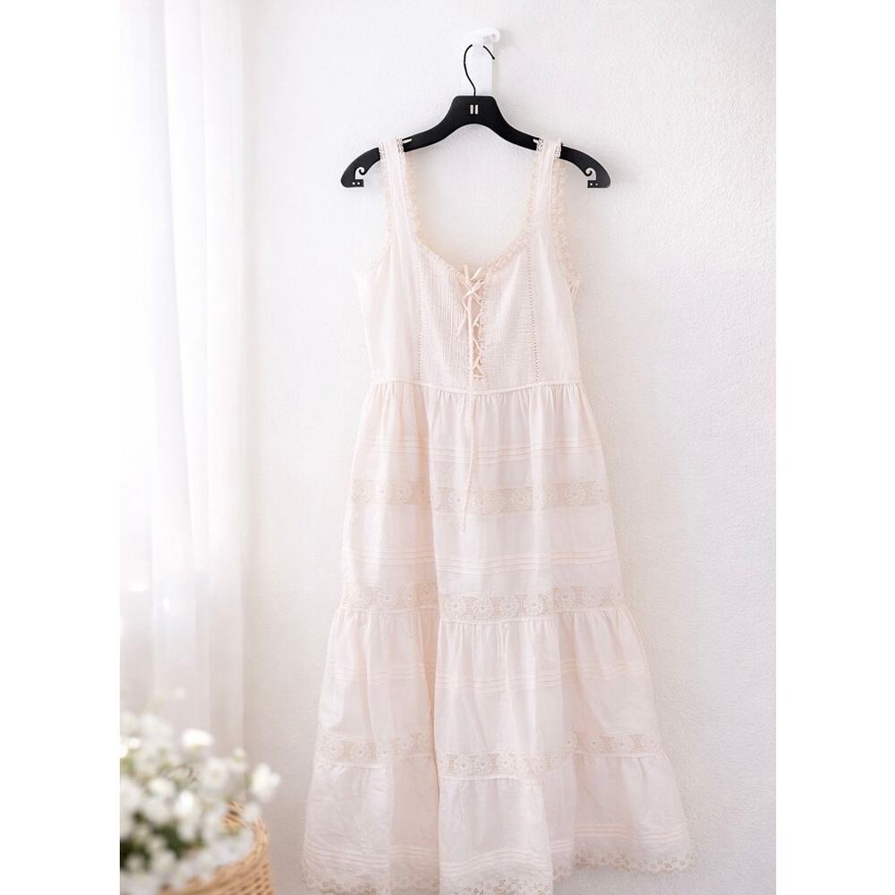 Christy Dawn Adele dress in the Pearl Embroider Small - Picture 6 of 8